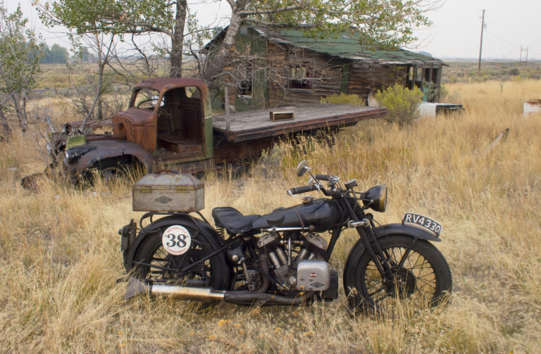 Cannonball 2014 Brough Superior Vintagent